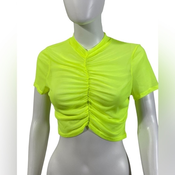 Neon Ruched Crop Top
New - Picture 9 of 9